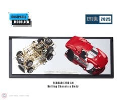 1:18 Ferrari 250 LM Rolling Chassis + Car Body in SHOWCASE