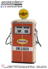 1:18 1954 Tokheim 350 Twin Gas Pump Pennzoil - Gaz Pompası