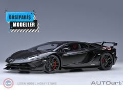 1:18 2019 Lamborghini Aventador SVJ (Nero Nemesis Matt Black)