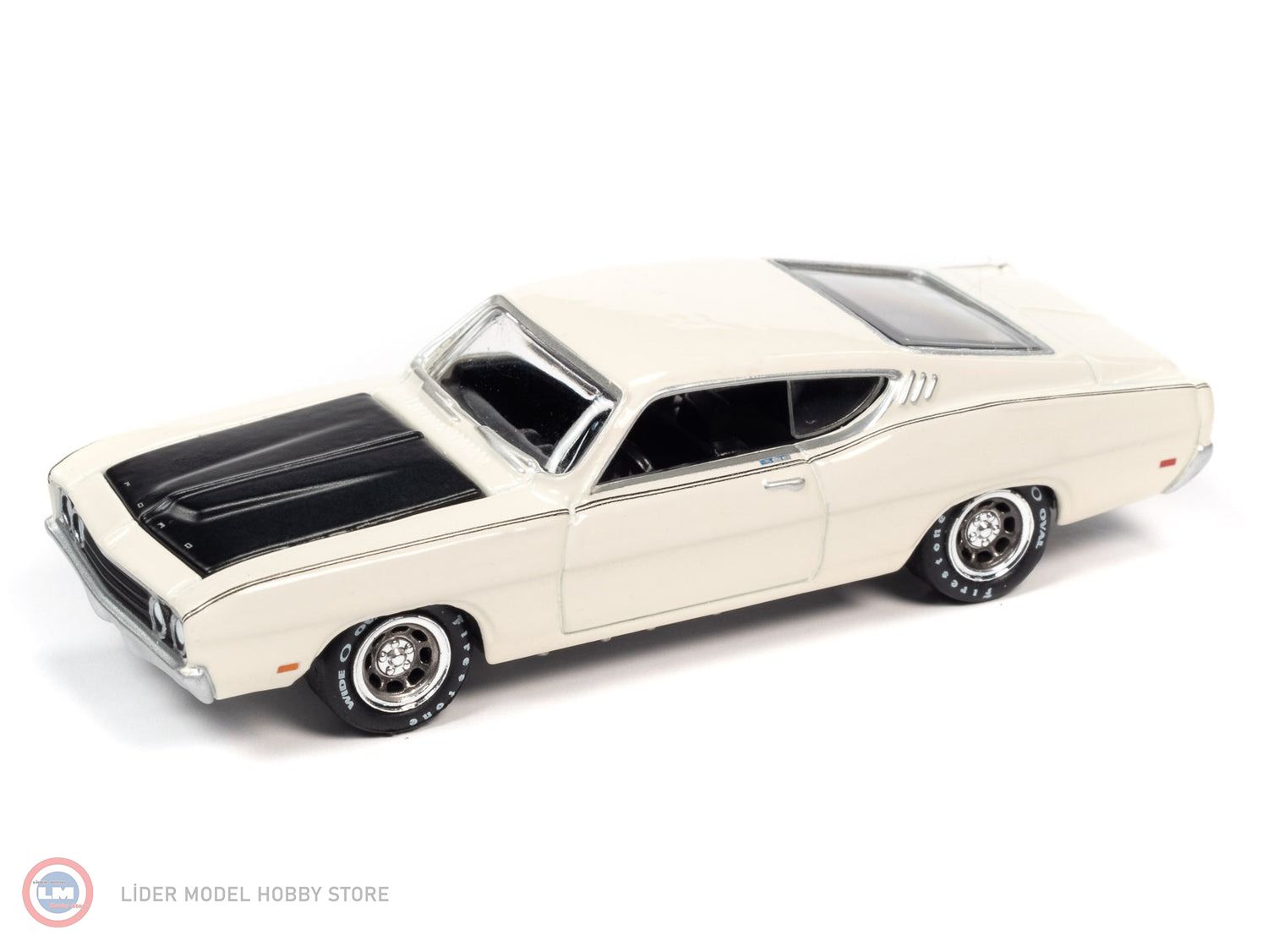 1:64 Johnny Lightning 1969 Ford Torino Talledega
