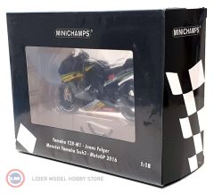 1:18 2016 Yamaha YZR-M1 MONSTER #94 TECH3 Motosiklet