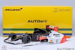 1:18 AUTOART McLAREN HONDA MP46 Ayrton Senna  1 JAPANESE GP 1991   (with Mclaren Logo)