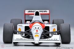 1:18 AUTOART McLAREN HONDA MP46 Ayrton Senna  1 JAPANESE GP 1991   (with Mclaren Logo)