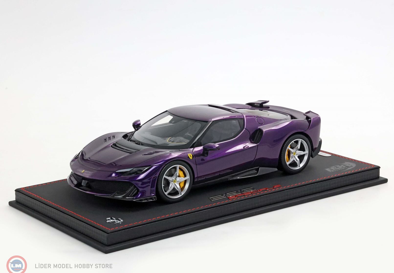 1:18 BBR Ferrari 296 Speciale - Viola Hong Kong