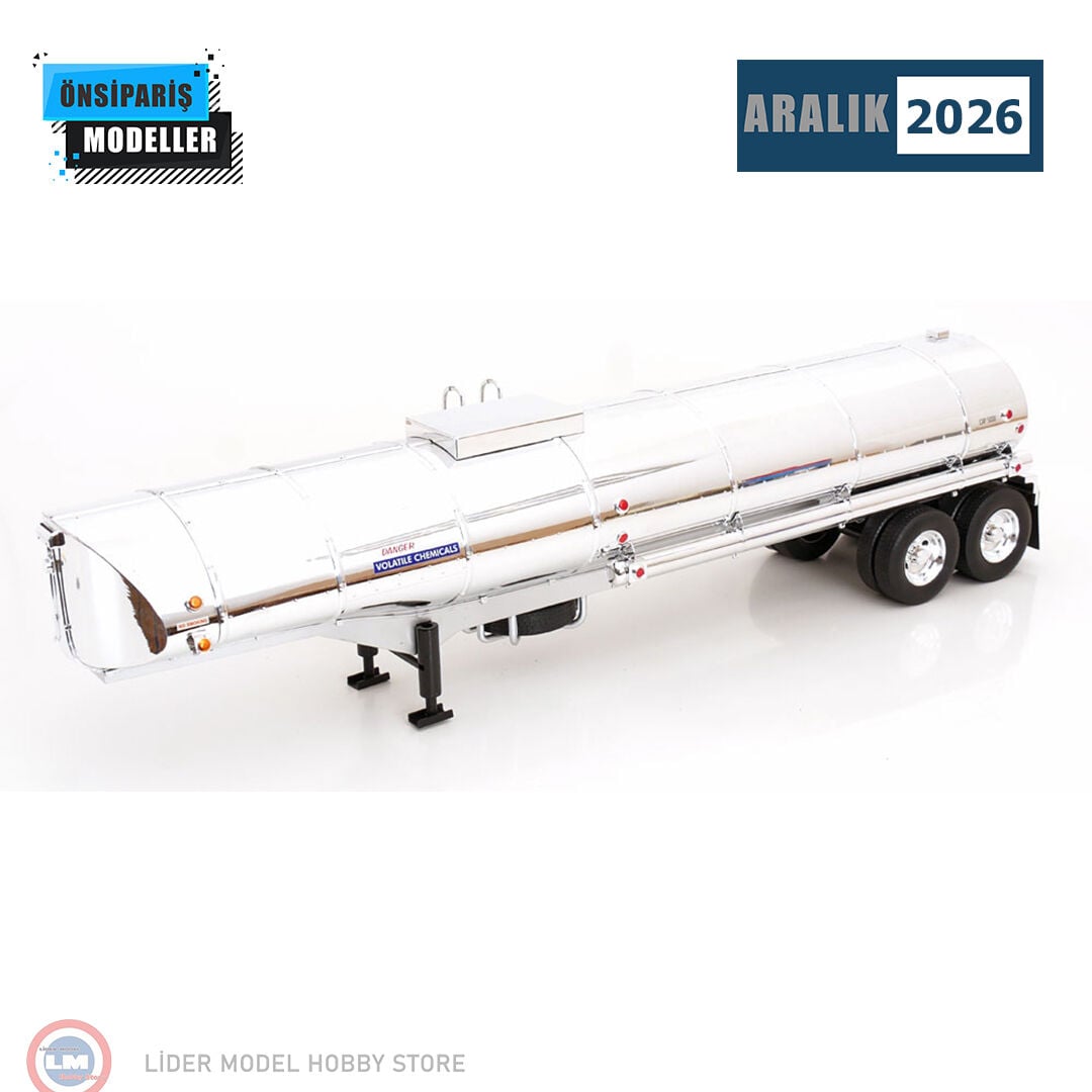 1:18 Road Kings Amerikan Tip Petrol Tankeri Krom