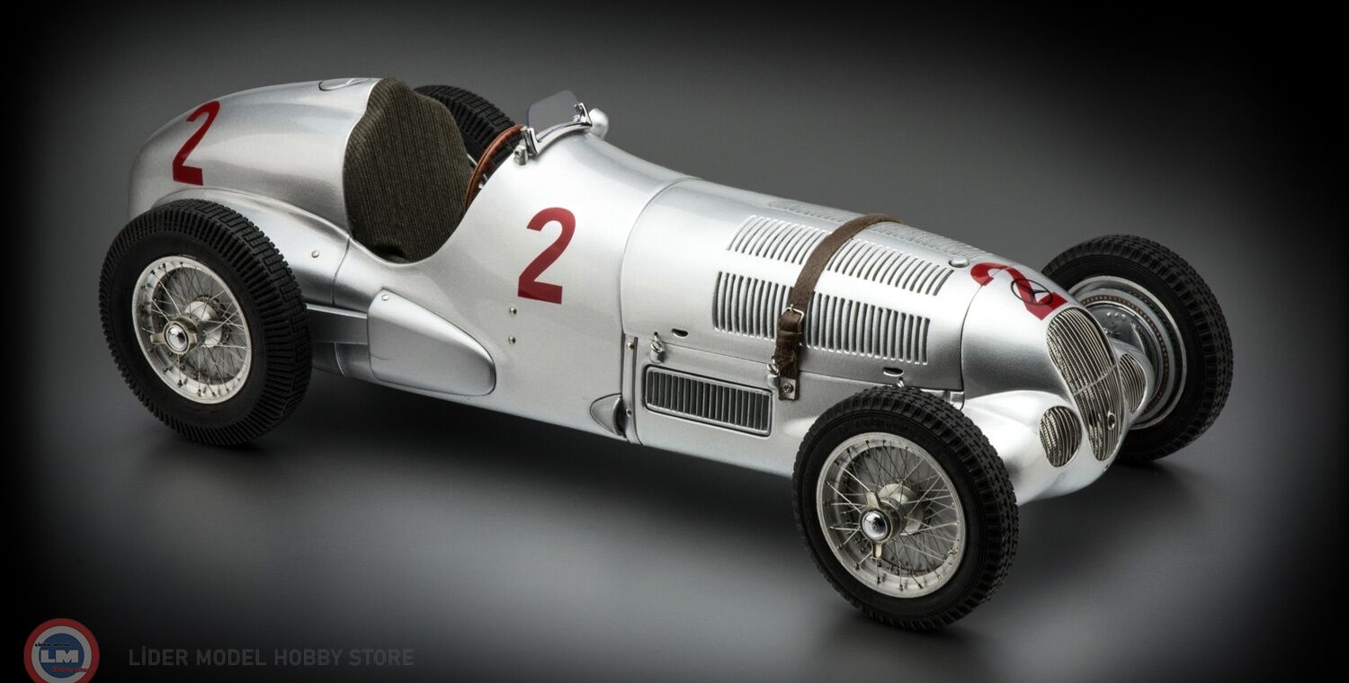 1:18 CMC 1937 Mercedes Benz W125 GP Donington #2 Lang