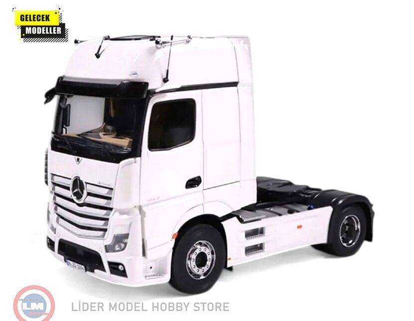 1:18 NZG 2023 Mercedes Benz Actros L White