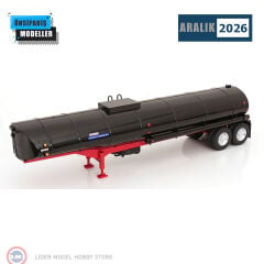 1:18 Road Kings Amerikan Tip Petrol Tankeri Siyah