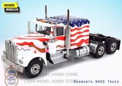 1:18 Road Kings 1977 Kenworth W900 Stars & Stripes