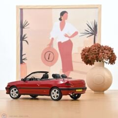 1:18 Norev 1994 Peugeot 306 Cabriolet Diablo Red