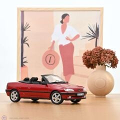 1:18 Norev 1994 Peugeot 306 Cabriolet Diablo Red