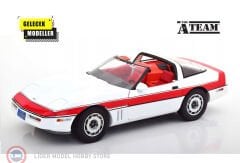 1:18 Greenlight 1984 Chevrolet Corvette C4 - The A-Team (1983-87 TV Series)