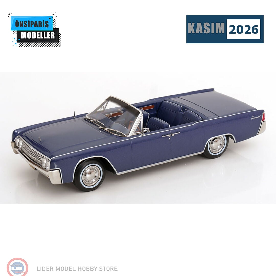 1:18 KK Scale 1963 Lincoln Continental Convertible TV Series Lincoln Lawyer