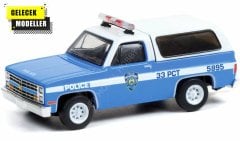 1:64 1985 Chevrolet K5 Blazer Police