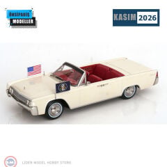 1:18 KK Scale 1963 Lincoln Continental Convertible John F. Kennedy