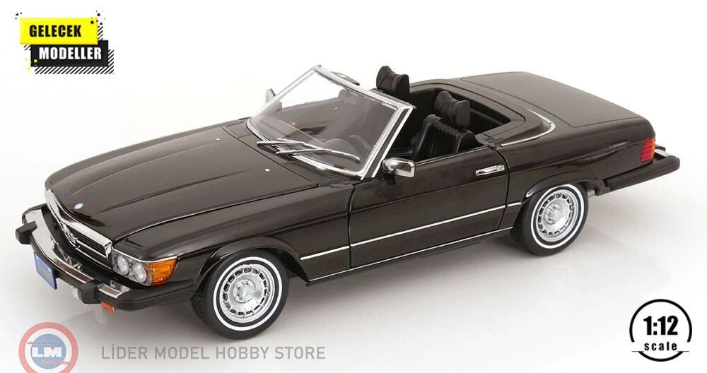 1:12 KK Scale 1979 Mercedes Benz 450 SL R107 US Version Soft Top American Giggolo