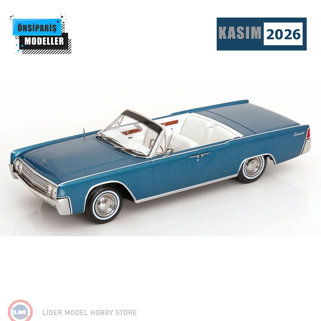 1:18 KK Scale 1963 Lincoln Continental Convertible