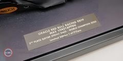 1:12 2023 Red Bull Racing Honda RB19 M. Verstappen 2nd Qatar Sprint Race + Showcase