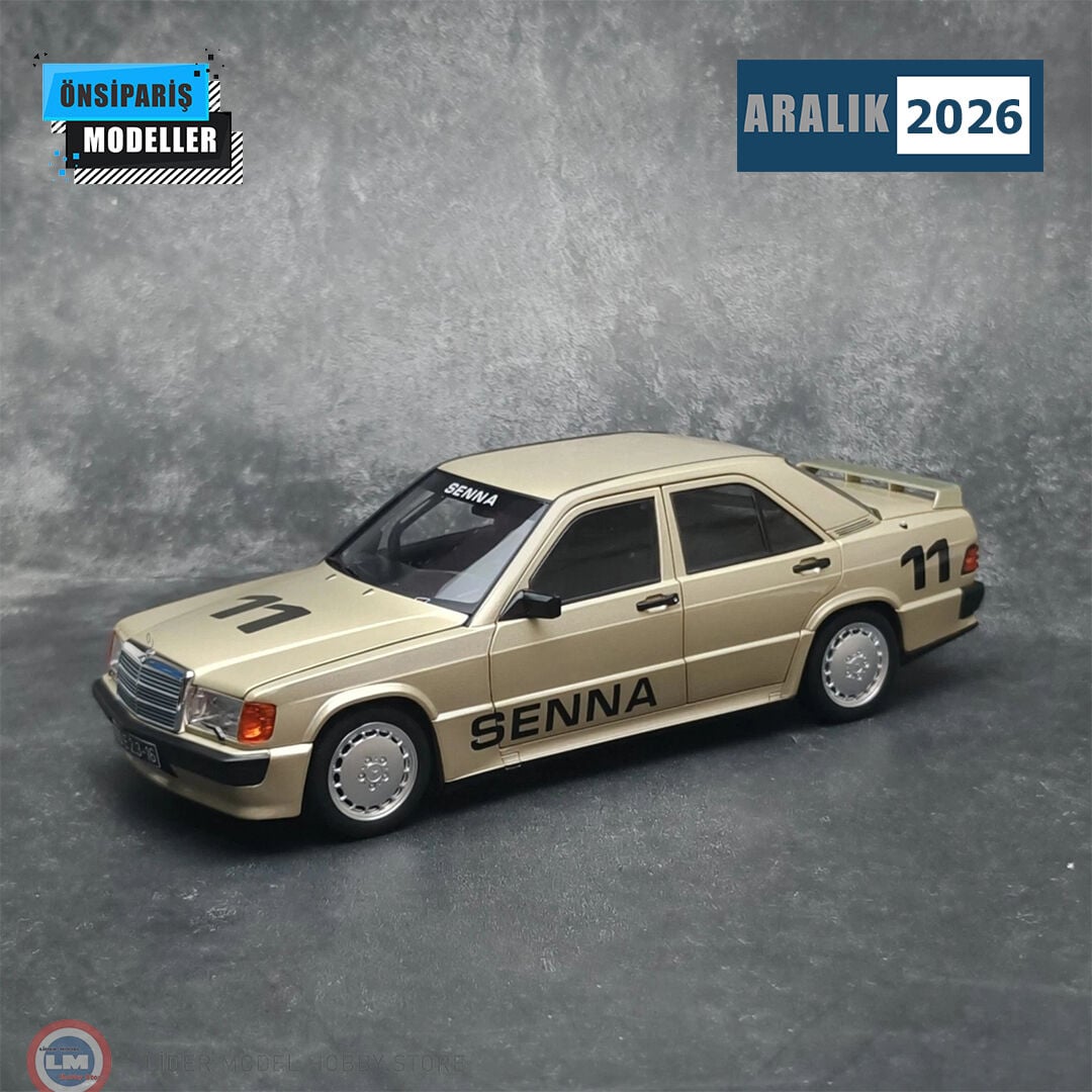 1:18 Norev 1984 Mercedes Benz 190E 2.3 16 Race Of Champions A. Senna