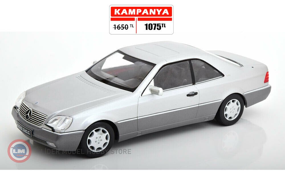 1:18 1992 Mercedes Benz 600 SEC C140
