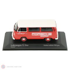 1:43 Minichamps 1972 Volkswagen T2 bus Porsche Renndienst