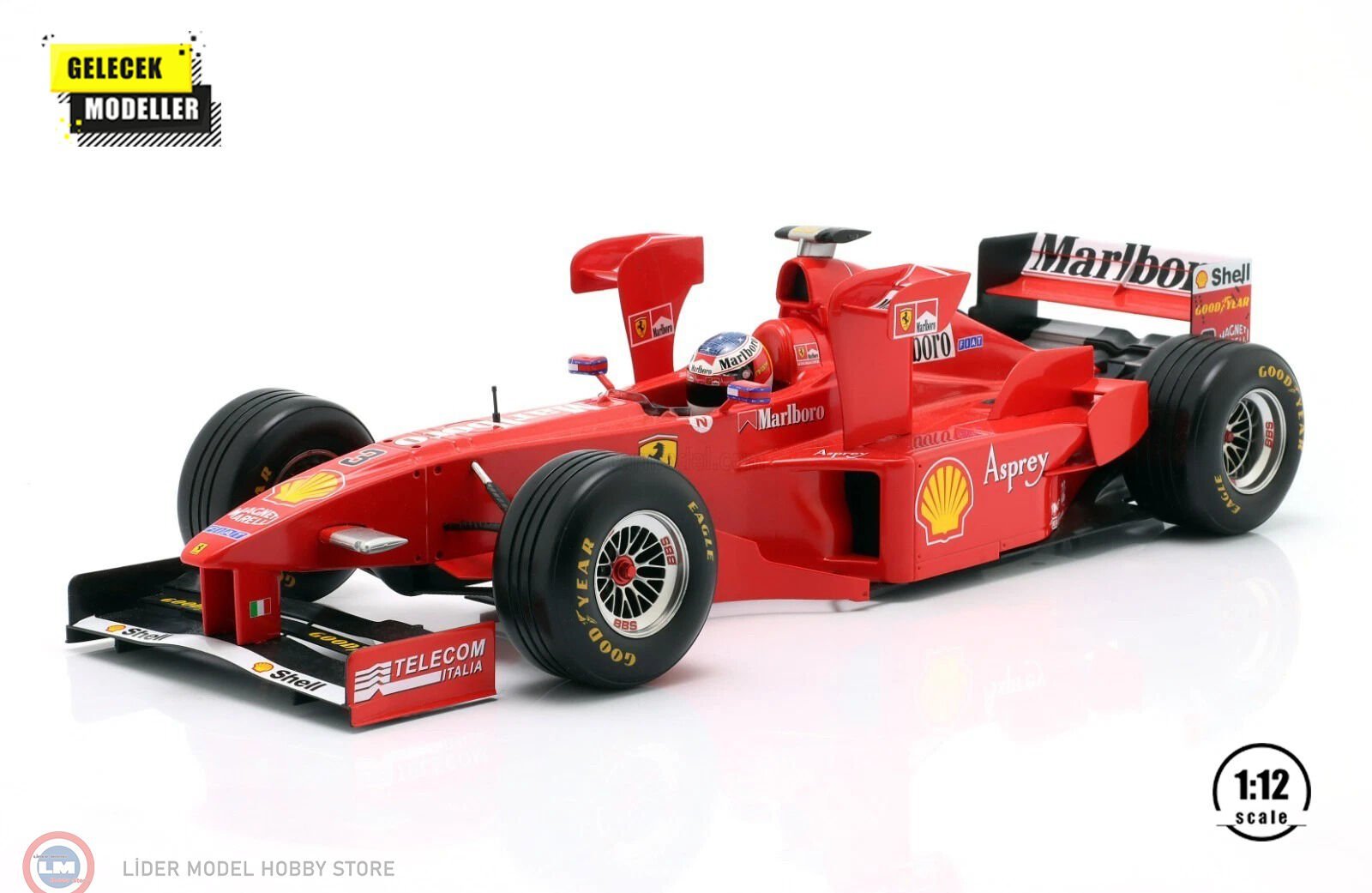 1:12 WERK83 1998 Ferrari F300 Tower Wings #3 Imola GP Formula 1