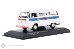 1:43 Minichamps 1972 Volkswagen T2 Delivery Van Porsche Renndienst Martini design