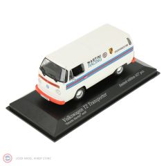 1:43 Minichamps 1972 Volkswagen T2 Delivery Van Porsche Renndienst Martini design