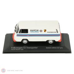 1:43 Minichamps 1972 Volkswagen T2 Delivery Van Porsche Renndienst Martini design