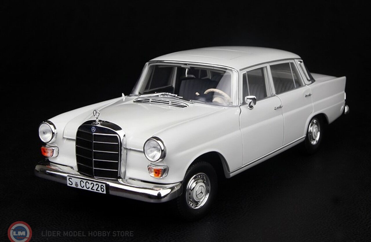 1:18 Norev 1965 Mercedes Benz 200 W110 Antique White