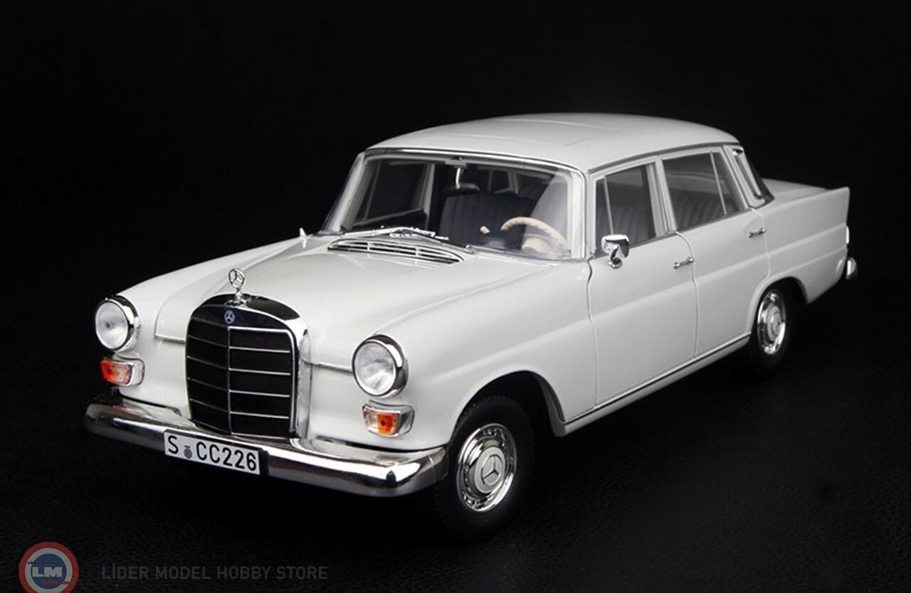 1:18 Norev 1965 Mercedes Benz 200 W110 Antique White