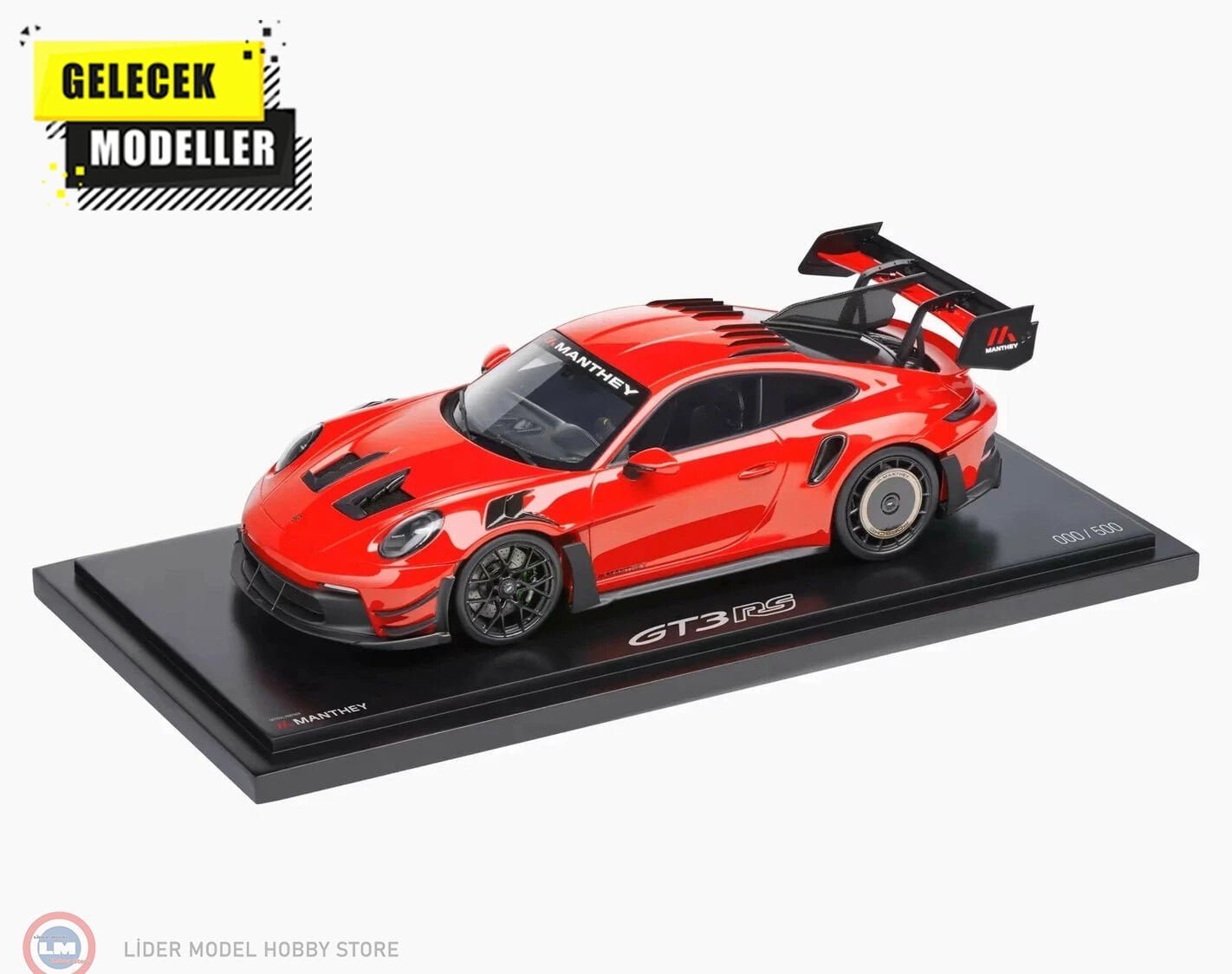 1:18 Spark 2024 Porsche 911 GT3 RS (992) with Manthey Kit Guards Red