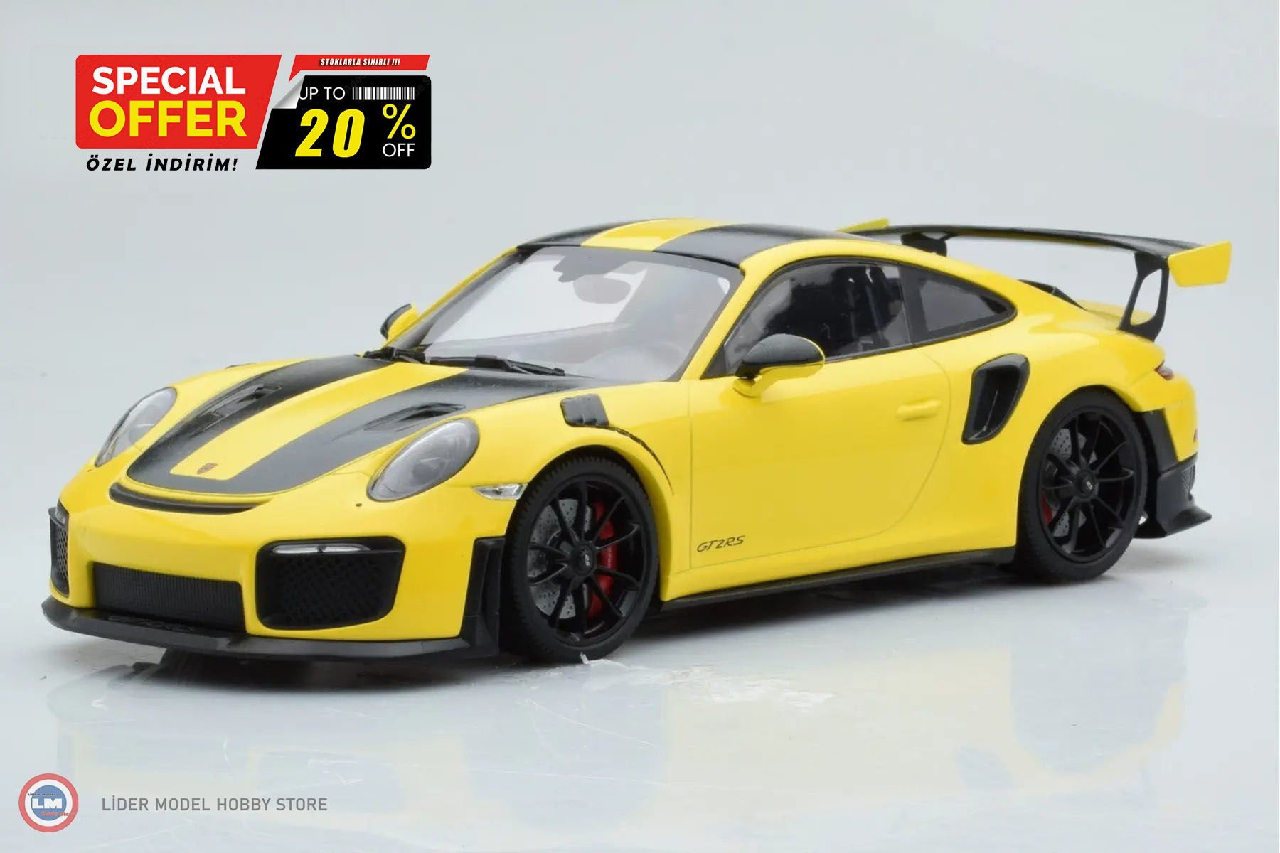 1:18 2018 Porsche 911 (991 II) GT2 RS Weissach Package