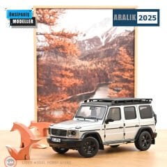1:18 Norev 2024 Mercedes Benz G Class W463 Iridium Silver