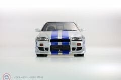 1:12 Kyosho 2001 Nissan Skyline GTR R34 RHD Fast & Furious Brian's Car