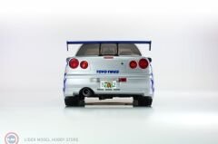 1:12 Kyosho 2001 Nissan Skyline GTR R34 RHD Fast & Furious Brian's Car