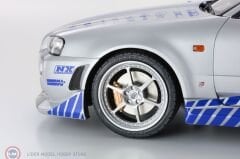 1:12 Kyosho 2001 Nissan Skyline GTR R34 RHD Fast & Furious Brian's Car