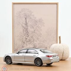 1:18 Norev 2021 Mercedes Benz S Class AMG line Brillant Silver