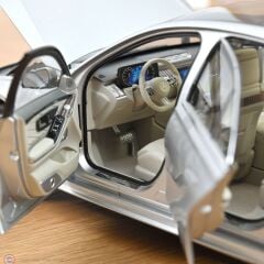 1:18 Norev 2021 Mercedes Benz S Class AMG line Brillant Silver