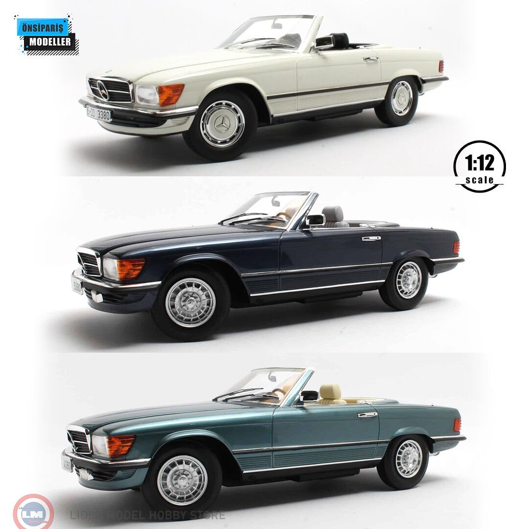 1:12 Matrix / 12ART 1985 Mercedes Benz 380 SL R107