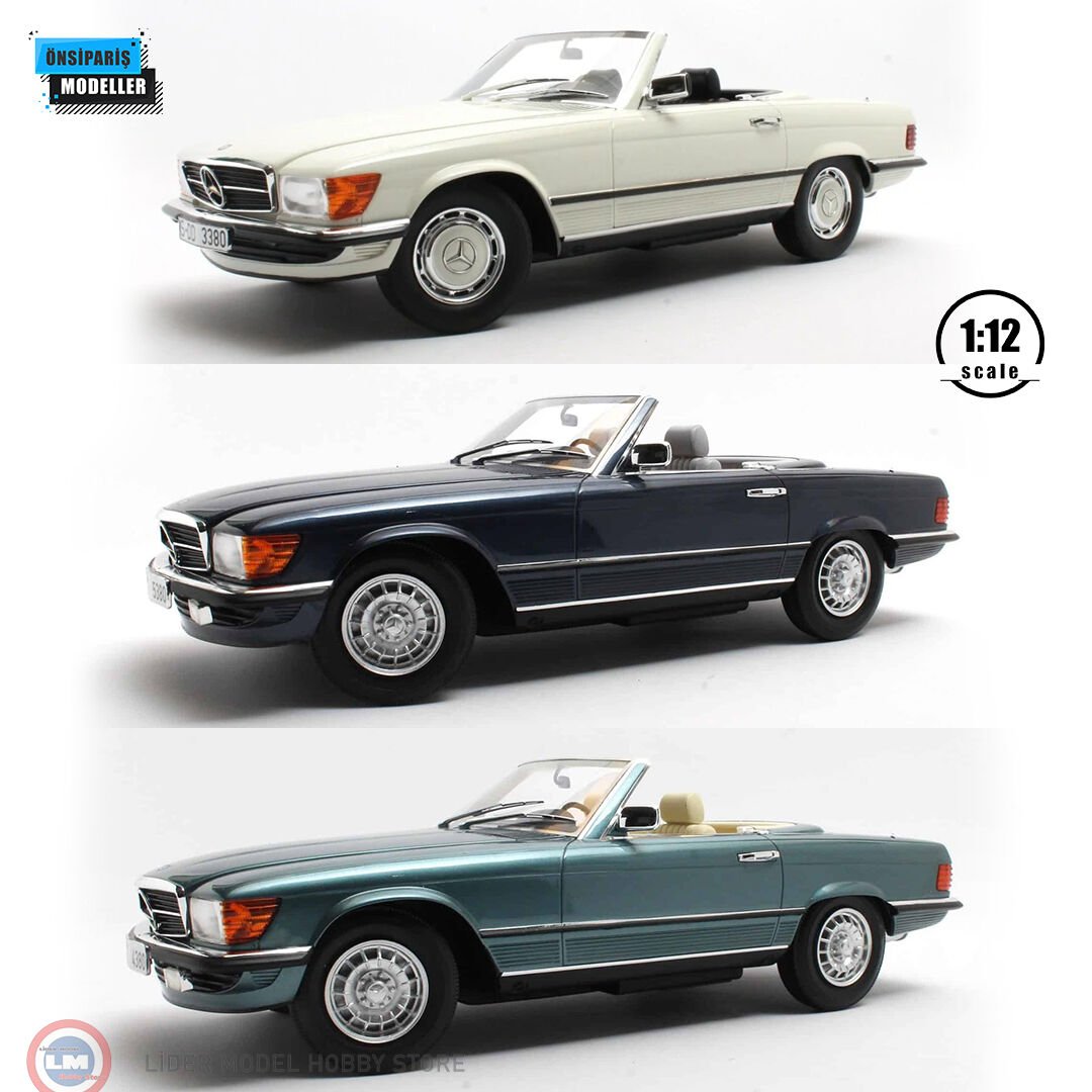 1:12 Matrix / 12ART 1985 Mercedes Benz 380 SL R107