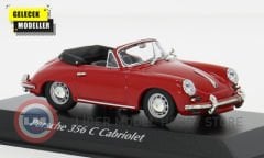 1:43 Maxichamps 1965 Porsche 356 Cabrio