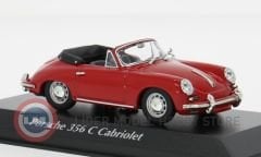 1:43 Maxichamps 1965 Porsche 356 Cabrio