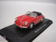 1:43 Maxichamps 1965 Porsche 356 Cabrio