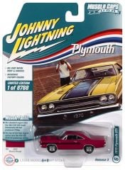 1:64 Johnny Lightning 1970 Plymouth GTX Moulin Rouge