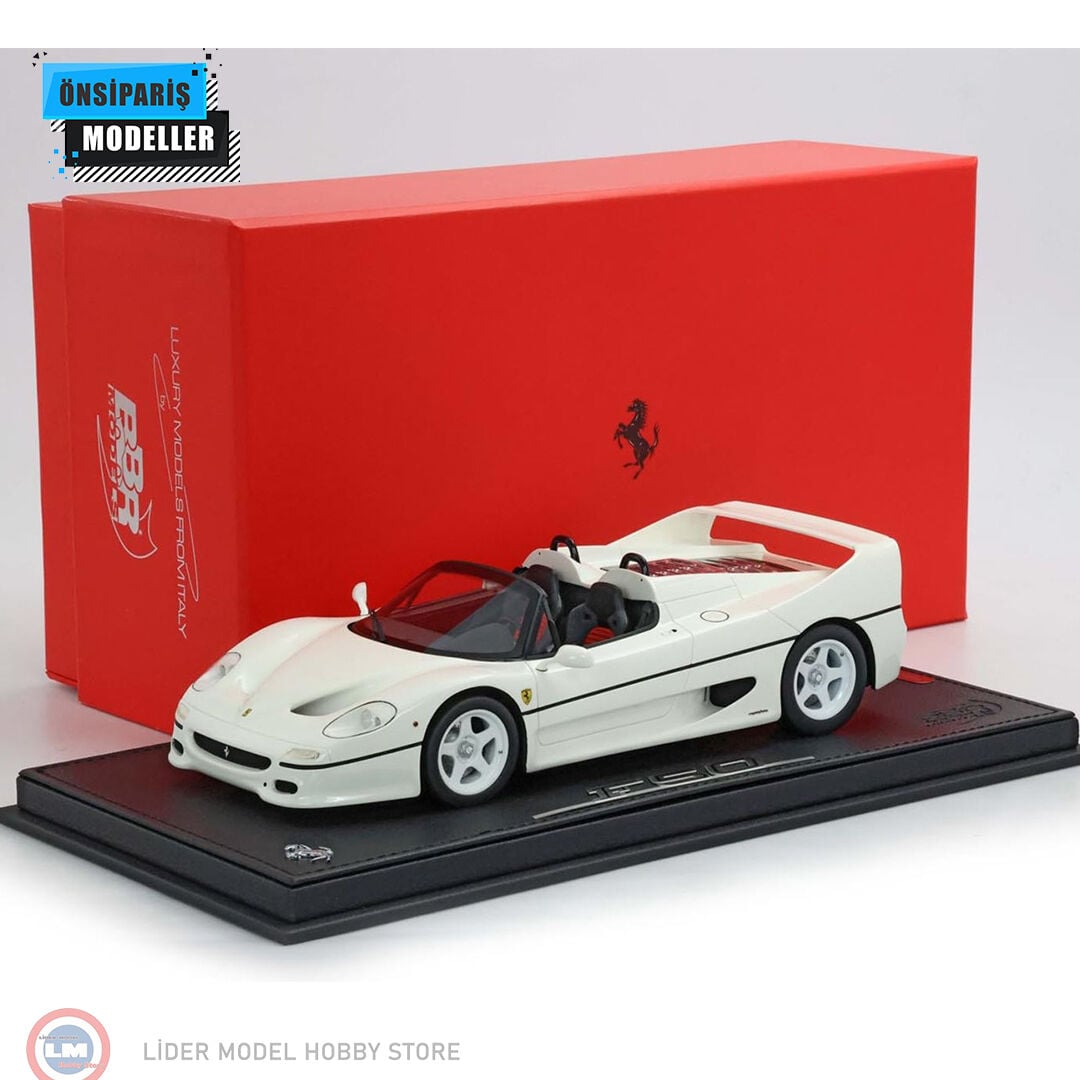 1:18 BBR Ferrari F50 Coupe Spider Avus White
