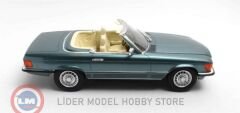 1:12 Matrix / 12ART 1985 Mercedes Benz 380 SL R107 12ART1302011 - Petrol Metallic