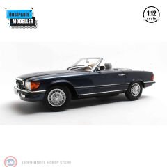 1:12 Matrix / 12ART 1985 Mercedes Benz 380 SL R107 12ART1302012 - Lapis Blue Metallic