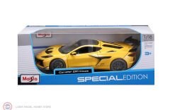 1:18 Maisto 2025 Chevrolet Corvette ZR1 in Metallic Yellow