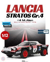 1:12 1978 Lancia Stratos GR.4 San Remo 999 Limitli